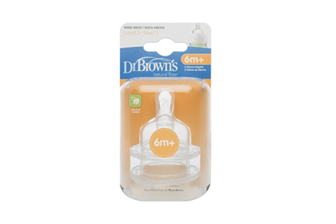 Dr. Brown Level 3 Silicone Wide-Neck Nipple
