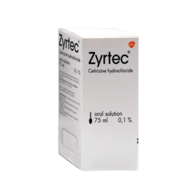 Zyrtec Oral Solution 1mg/ml