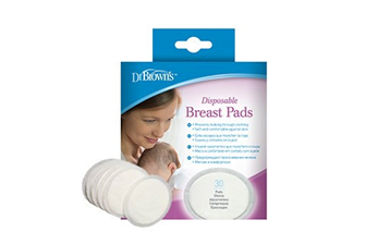 Dr. Browns Disposable Breast Pad (Oval), 30-Pack