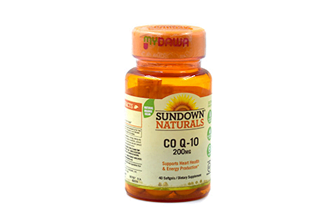 Sundown COQ-10 200mg Softgels 40's