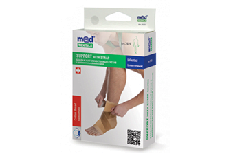 Medtextile Ankle Support with Strap-M