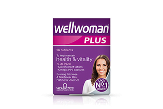 Wellwoman Plus Omega 3-6-9 28Caps/ 28 Tablets