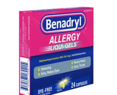 Benadryl Allergy Relief Capsules 24's