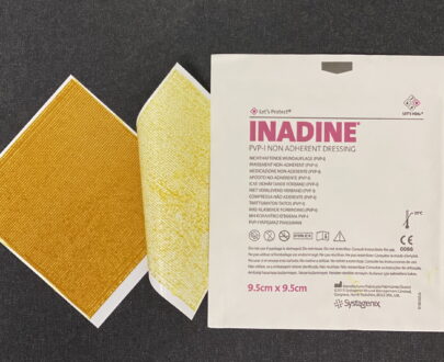 Inadine Dressing 9.5cm by 9.5cm 10's