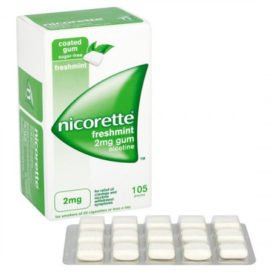 Nicorette FreshMint Gum 2mg 105's