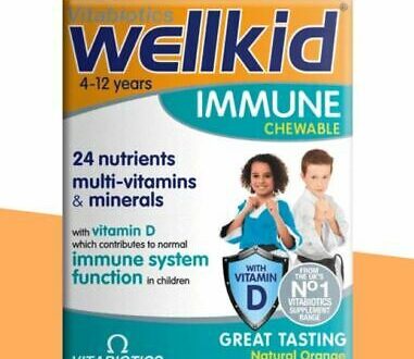 Wellkid Immune Chewable Tabs 4-12Yrs 30's