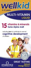 Wellkid Multivitamin Liquid 4Yrs-12Yrs 150ml