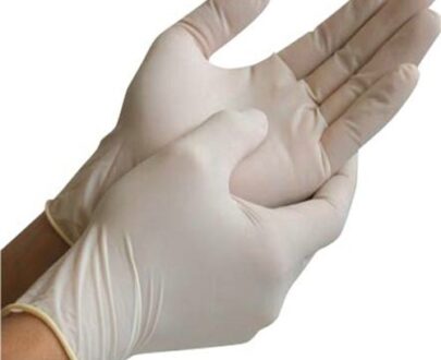Latex Gloves Powder Free (L) 100's