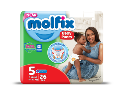 Molfix Pants Size 5 Junior (15-20kg) 26's