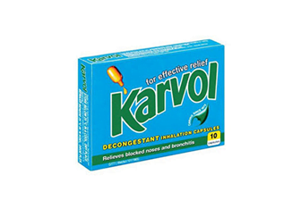 Karvol Inhalation Decongestant Caps 10's