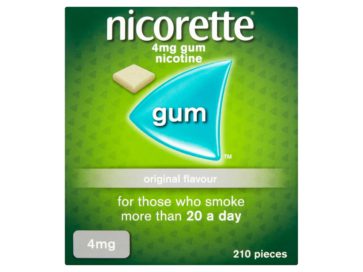 Nicorette Original 4mg Gum