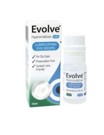 Evolve Hypromellose Eye Drops 10ml.