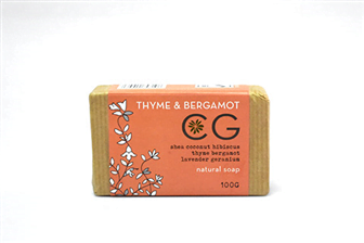 Cinnabar Soap Thyme and Bergamot 100mg