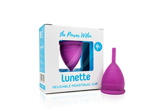 Lunette Menstrual Cup Light to Normal Size 1(V)