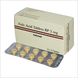 Folic Acid Tabs B/P 5Mg 100'S