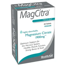 HealthAid Magcitra 1900mg Tablets 60`s