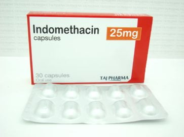 Indomethacin 25Mg Caps 1000'S