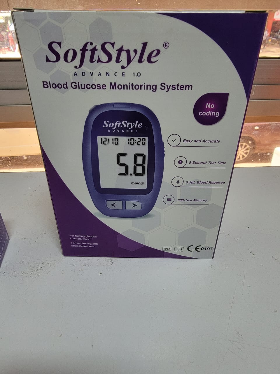 softstyle blood glucose meter