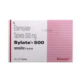 Sylate [Ethamsylate] 500Mg Tabs