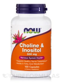 Choline & Inositol capsules- NOW