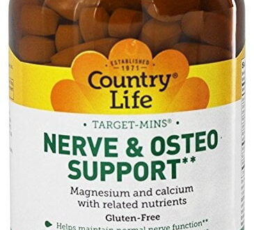 Country Life Target-Mins Nerve & Osteo Support 180Tabs