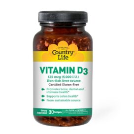 Country Life Vitamin D3 125Mcg 30’S