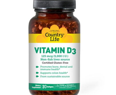 Country Life Vitamin D3 125Mcg 30’S