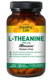 Country Life L-Theanine 200Mg 30Caps