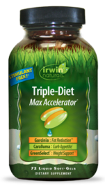 Irwin Naturals Triple Diet Max Accelerator 72Ct