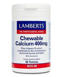 Lamberts Chewable Calcium 60S