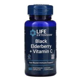 LIFEEXTENSION BLACKELDERBERRY VIT C 60S