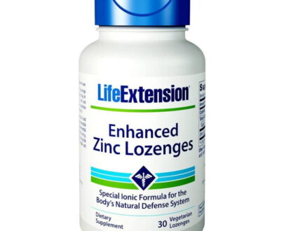 LIFE EXTENSION ZINC LOZENGES PEPPERMINT 30S