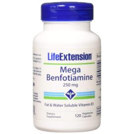 LIFE EXTENSION MEGA BENFOTIAMINE 250MG 120S