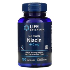 LIFE EXTENSION NO FLUSH NIACIN 640 MG 100S