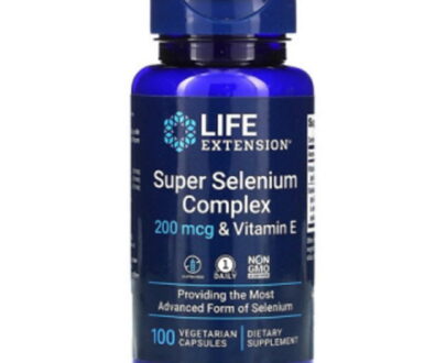 LIFE EXTENSION SUPER SELENIUM COMPLEX 200 MCG & VIT E 100S