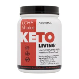 Natures Plus Keto Living LCHF Chocolate Shake Powder 675g