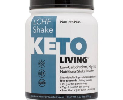 Natures Plus Keto Living LCHF Vanilla Shake Powder 578g