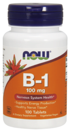 Now B-1 100Mg 100Tablets
