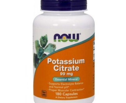Now Potassium Citrate 99Mg Vcaps 180’S