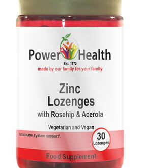 Power H Zinc 25Mg Loze 30S