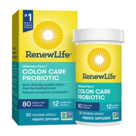 Renew Life Ult Flora Critical Colon 80 Billion 30’S