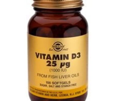 Solgar Vit D3 1000Iu 100Softgels