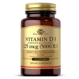 Solgar Vitamin D 3 125 Mcg 100S