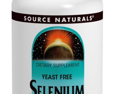 Source Naturals Selenium Yst Free 200Mcg 60T