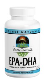 Source Naturals Vegan Omega-3S Epa-Dha 300Mg 30 Softgels