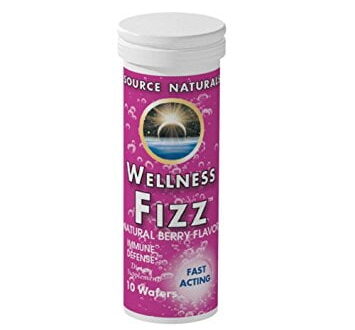 Source Naturals Wellness Fizz Berry 10 Wafers