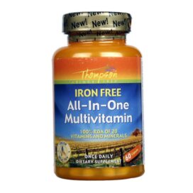 Thompson Iron Free All-In-One Multvit 60Ct