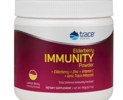 TRACE MINERALS IMMUNITY POWDERLEMON BERRY(6.7OZ) 190G