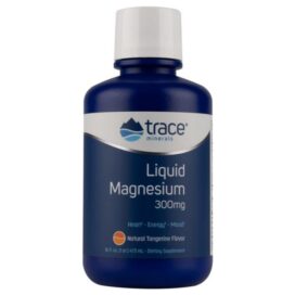 TRACE MINERALS LIQUID MAGNESIUM 300MG TANGERINE (16FL) 473ML