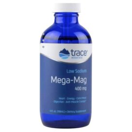 TRACE MINERALS LOW SODIUM MEGA-MAG 400 MG (4FL) 118ML